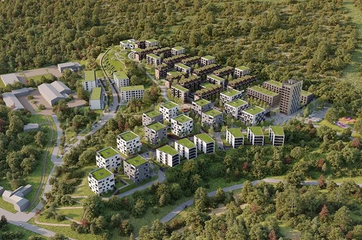 1. etapa novej štvrte v Brne prinesie vyše 160 bytov