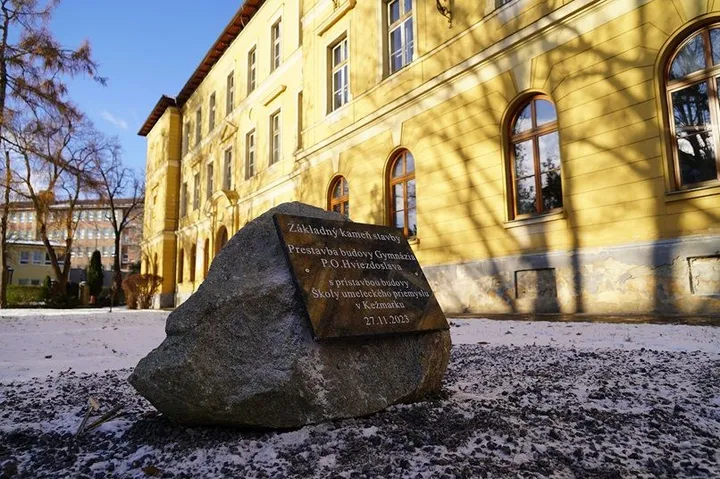 Rekonštrukcia historickej budovy gymnázia v Kežmarku