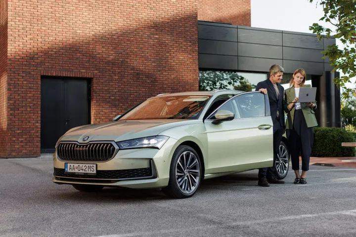 Škoda Superb: Kancelária tam, kde ju práve potrebujete
