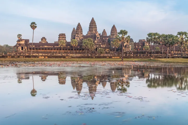 Angor Wat v Kambodži