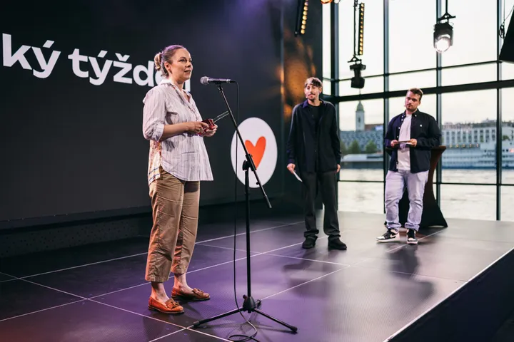 Odovzdávanie ceny pre najobľúbenejší podcast roka