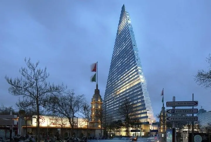 V Paríži vyrastie 180-metrová pyramída