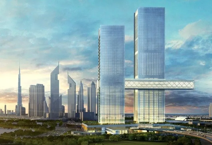 Horizontálny mrakodrap One Za´abeel Tower s najdlhšou konzolou na svete