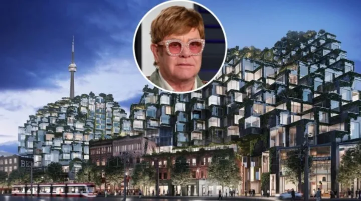 Elton John si kúpil futuristický penthouse na vrchole dizajnového veľdiela v Toronte