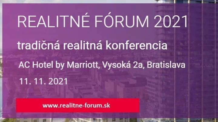 Realitné fórum 2021 bude o dostupnom bývaní aj o vplyve pandémie