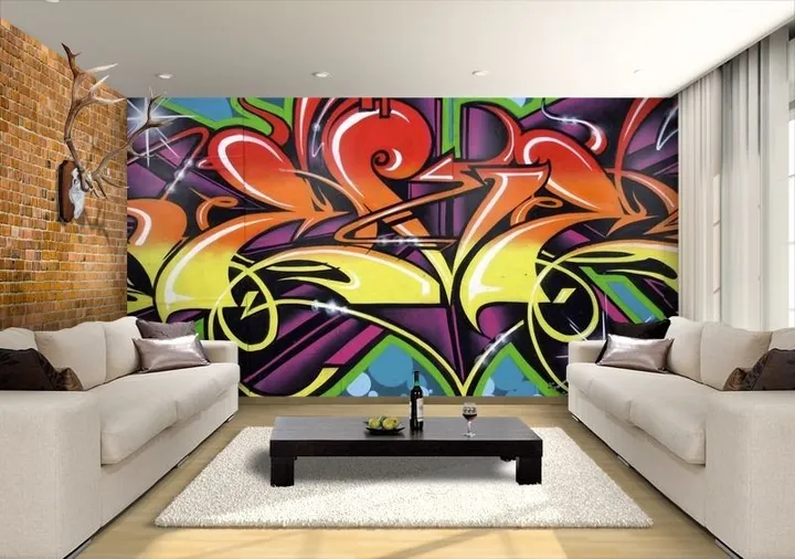 Chcete oživiť byt alebo pracovňu? Skúste graffiti.