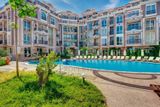 Nový štúdiový apartmán v prekrásnom luxusnom komplexe Izida Palace 2, 500m od mora, Slnečné pobrežie