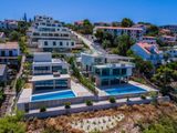 Novostavba luxusnej vily v prvej línii pri mori, panoramatický výhľad, ostrov Čiovo, Chorvátsko