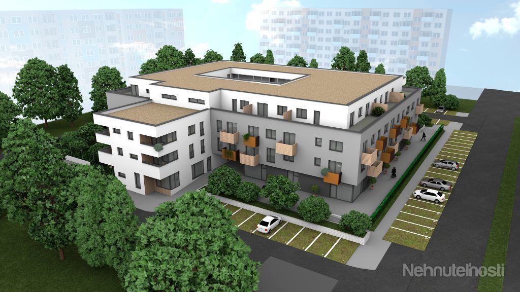 NA PREDAJ 3-izbový byt s balkónom, moderný a vzdušný  byt č. 3.16 v REZIDENCII KYJEVSKÁ LEVICE