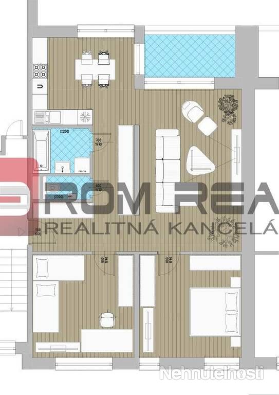 Na predaj 3 izbový byt v Byty Vinice Pezinok - A42