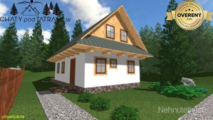 Nová chata v lesnom prostredí Nízke Tatry