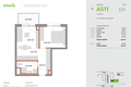 Ponúkame Vám na predaj  krásny 2 izbový apartmán (A511) ktorého súčasťou je aj dizajnová kuchyňa na 