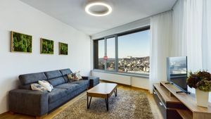 HERRYS  - Na prenájom zariadený 3 izbový byt  s krásnym výhľadom v novostavbe Sky Park, parking