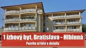 1 izbový byt Bratislava II - Podunajské Biskupice kúpa