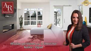 1 izbový byt Košice II - Západ kúpa