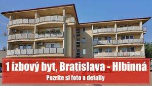 1 izbový byt Bratislava II - Podunajské Biskupice predaj