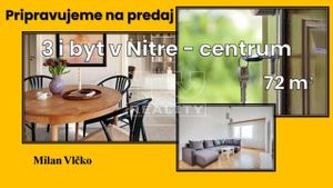 3 izbový byt Nitra predaj