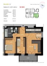 Predaj 3-izbový byt,balkón - novostavba