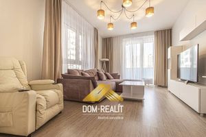 DOM-REALÍT, 2-izbový zariadený byt, novostavba Jégeho alej 5