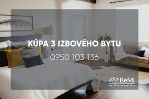 Kúpa 3 izbového bytu - Nová Baňa
