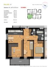 Predaj 3- izbový byt,balkón - novostavba