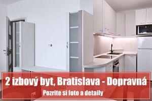 2 izbový byt Bratislava III - Rača prenájom
