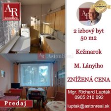 2 izbový byt Kežmarok predaj