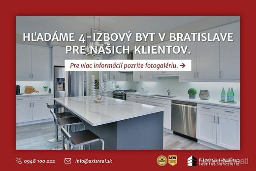 AXIS REAL:: Hľadáme pre našich klientov 4-izbový byt v Bratislave I. - obrázok