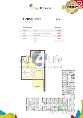Nový Hlohovec - Nové bývanie v Hlohovci - byt C4.08 - obrázok