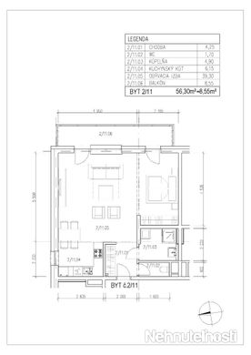 Ponúkame na predaj 2-izbový byt v novostavbe Stupava- Kozlisko
